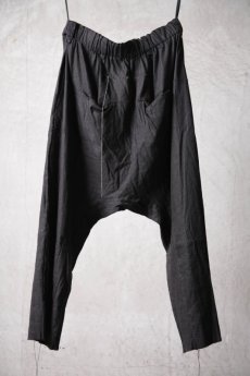 画像3: Wir Lineal / リネアル / L1104/4110W106 / サルエルドレスパンツ #1 / Guckloch (3)