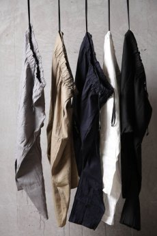画像1: Wir Lineal / リネアル / L1104/4110W106 / サルエルドレスパンツ #1 / Guckloch (1)