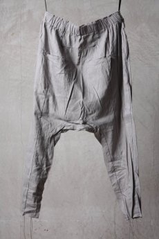 画像7: Wir Lineal / リネアル / L1104/4110W106 / サルエルドレスパンツ #1 / Guckloch (7)