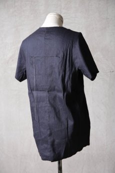 画像20: Wir Lineal / リネアル / L1102/4106W104 / ファブリックドレスTシャツ / Auf Wiedersehen (20)