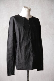 画像4: Wir Lineal / リネアル / L4102/4108W115 / ファブリックドレスLSTシャツ / Rechts (4)