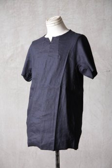 画像18: Wir Lineal / リネアル / L1102/4106W104 / ファブリックドレスTシャツ / Auf Wiedersehen (18)