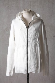 画像8: Wir Lineal / リネアル / L1103/4109W105 / ドレスジップフーディ / Nicht mehr (8)