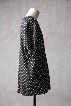 画像14: Wir Lineal / リネアル / L4114W108 / コットンフライスドットニット バッククロスドルマンフラットTシャツ / Borke (14)