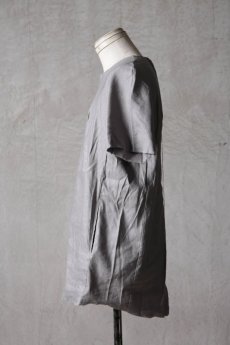 画像9: Wir Lineal / リネアル / L1102/4106W104 / ファブリックドレスTシャツ / Auf Wiedersehen (9)