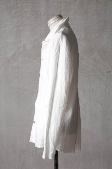 画像10: Wir Lineal / リネアル / L1101/4105W103 / ルーズドレスシャツ / Blinken (10)