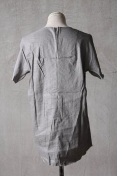 画像11: Wir Lineal / リネアル / L1102/4106W104 / ファブリックドレスTシャツ / Auf Wiedersehen (11)