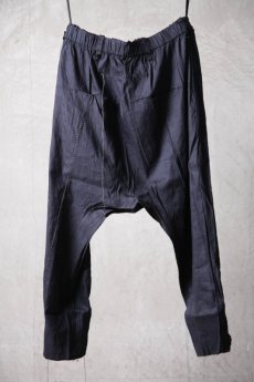 画像11: Wir Lineal / リネアル / L1104/4110W106 / サルエルドレスパンツ #1 / Guckloch (11)