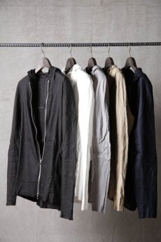 画像1: Wir Lineal / リネアル / L1103/4109W105 / ドレスジップフーディ / Nicht mehr (1)