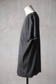 画像5: Wir Lineal / リネアル / L4114W108 / コットンフライスドットニット バッククロスドルマンフラットTシャツ / Borke (5)