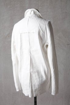 画像11: Wir Lineal / リネアル / L1101/4105W103 / ルーズドレスシャツ / Blinken (11)