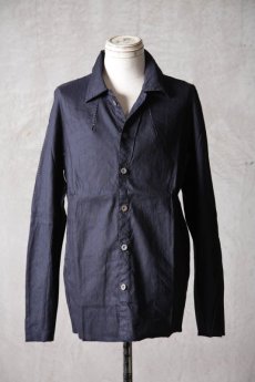 画像20: Wir Lineal / リネアル / L1101/4105W103 / ルーズドレスシャツ / Blinken (20)