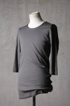 画像8: Thee OLD CIRCUS / K006-166 / Ultimate rib knit / U NECK CS SLEEVE (8)