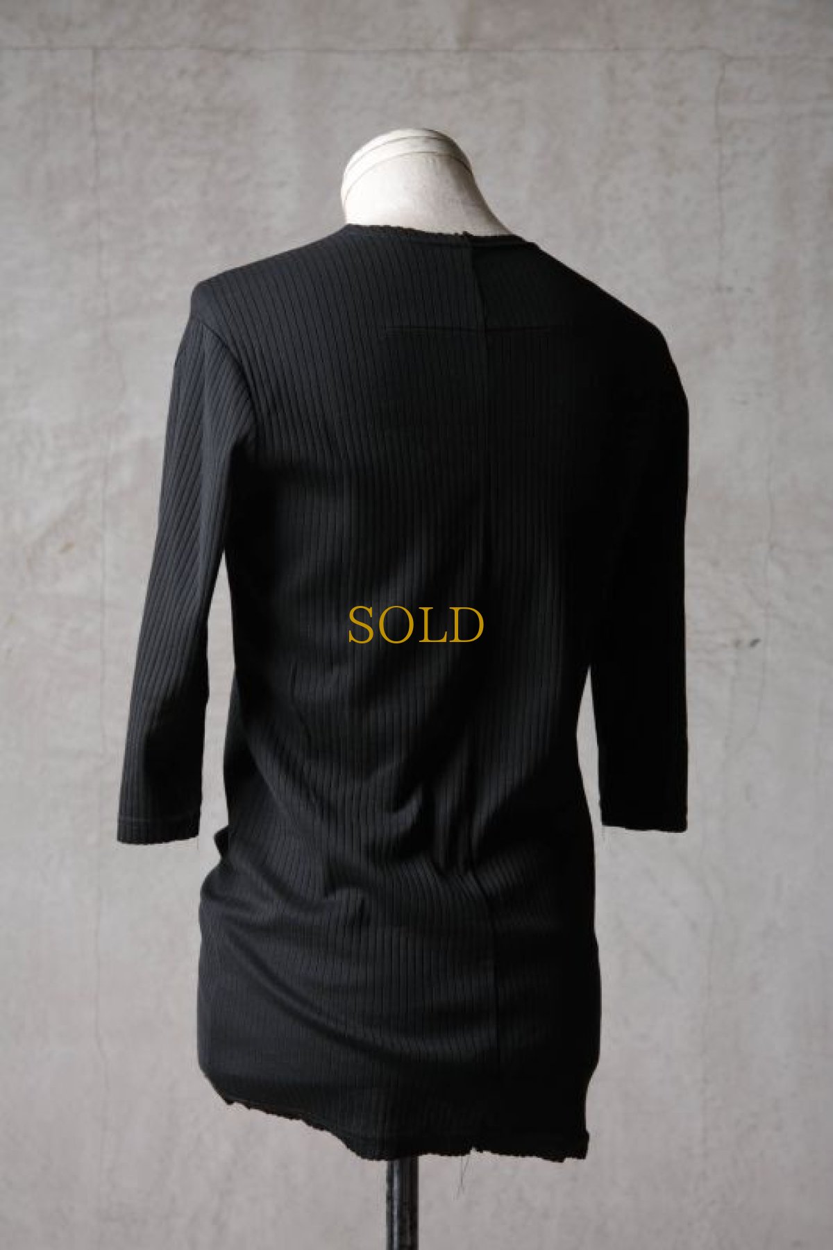 画像14: Thee OLD CIRCUS / K006-166 / Ultimate rib knit / U NECK CS SLEEVE (14)