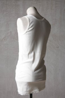画像5: Thee OLD CIRCUS / K006-156 / Ultimate rib knit / SEMI LONG TANK TOP (5)