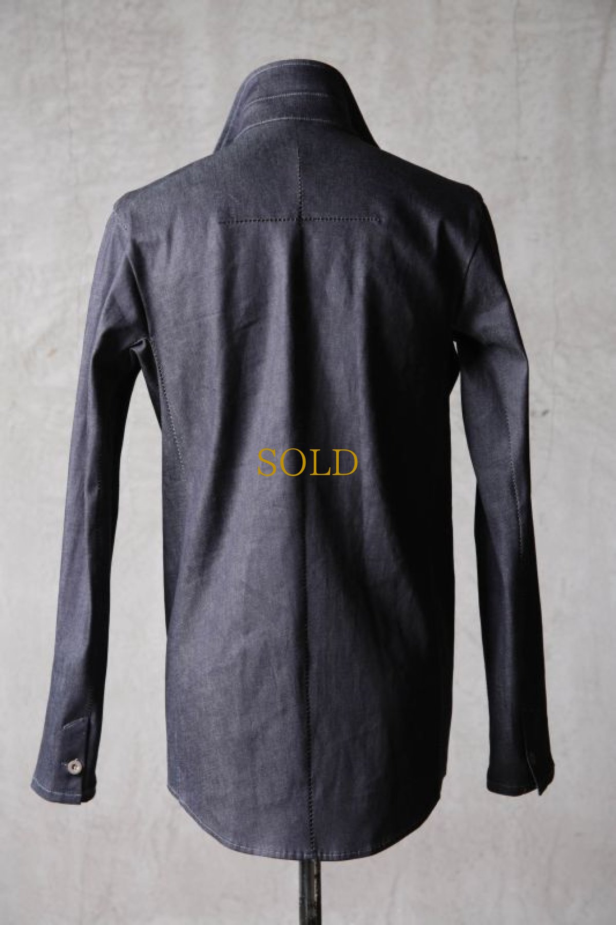 画像9: Thee OLD CIRCUS '' 1973 '' / 414102165 / " Lost Moon " / Stretch Iron Denim 8oz 半裏カフスレスハーヴェストスリーブシャツ (9)