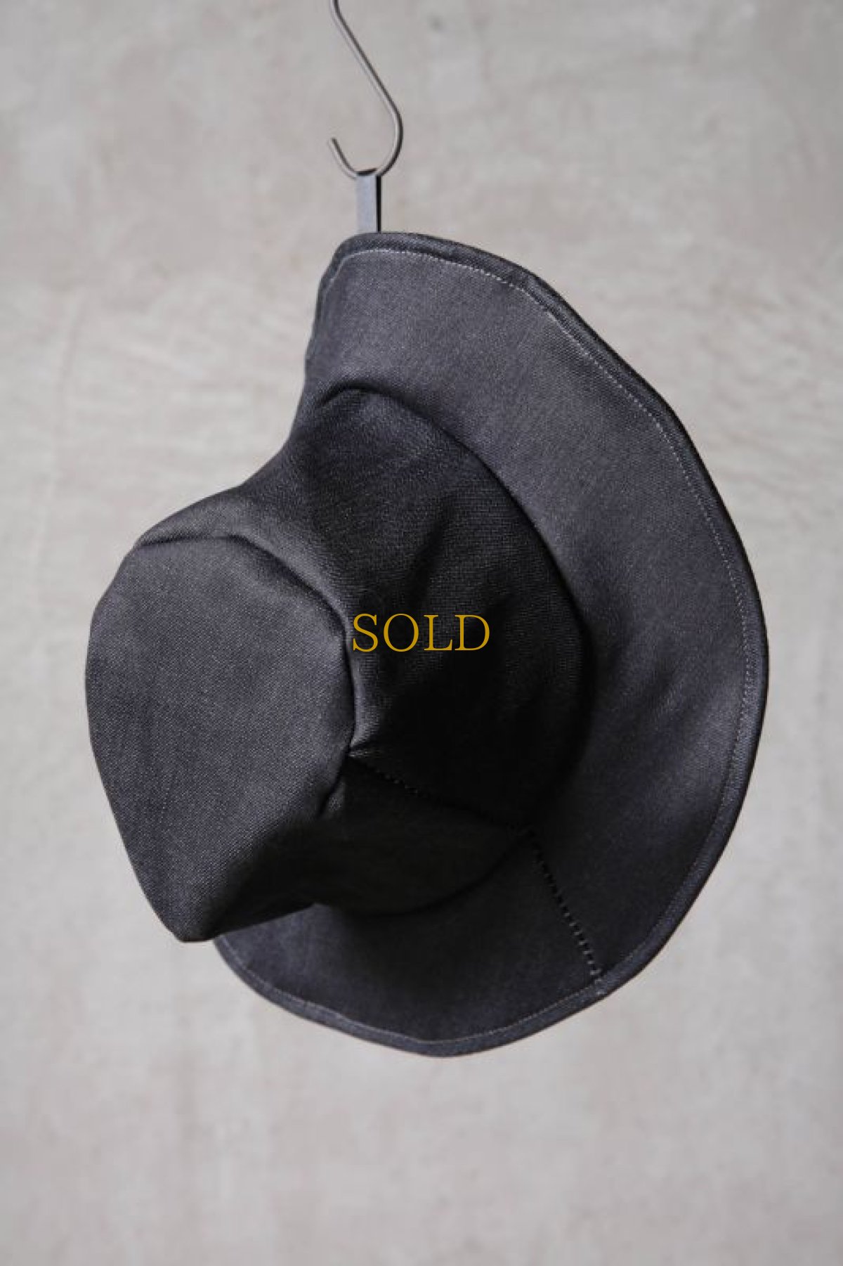 画像2: Thee OLD CIRCUS / F002-157 / Iron Rose / WIDE BRIM HAT (2)