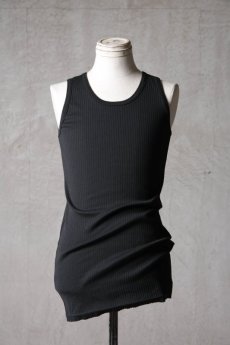 画像12: Thee OLD CIRCUS / K006-156 / Ultimate rib knit / SEMI LONG TANK TOP (12)