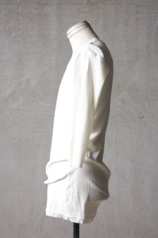 画像4: Thee OLD CIRCUS / K006-166 / Ultimate rib knit / U NECK CS SLEEVE (4)