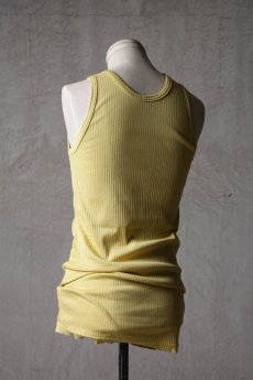画像20: Thee OLD CIRCUS / K006-156 / Ultimate rib knit / SEMI LONG TANK TOP (20)