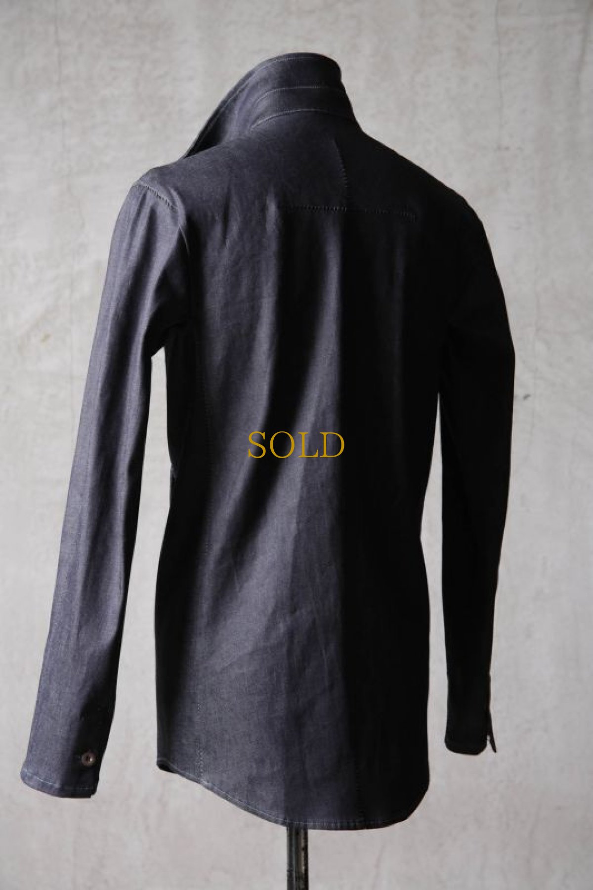 画像8: Thee OLD CIRCUS '' 1973 '' / 414102165 / " Lost Moon " / Stretch Iron Denim 8oz 半裏カフスレスハーヴェストスリーブシャツ (8)