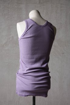 画像25: Thee OLD CIRCUS / K006-156 / Ultimate rib knit / SEMI LONG TANK TOP (25)
