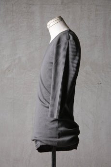 画像9: Thee OLD CIRCUS / K006-166 / Ultimate rib knit / U NECK CS SLEEVE (9)