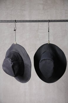 画像1: Thee OLD CIRCUS / F002-157 / Iron Rose / WIDE BRIM HAT (1)