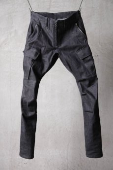 画像3: Thee OLD CIRCUS '' 1973 '' / 444104111 / " Lost War " / Stretch Iron Denim 13.5oz ROT-9 WAR SPEC カーゴパンツ (3)