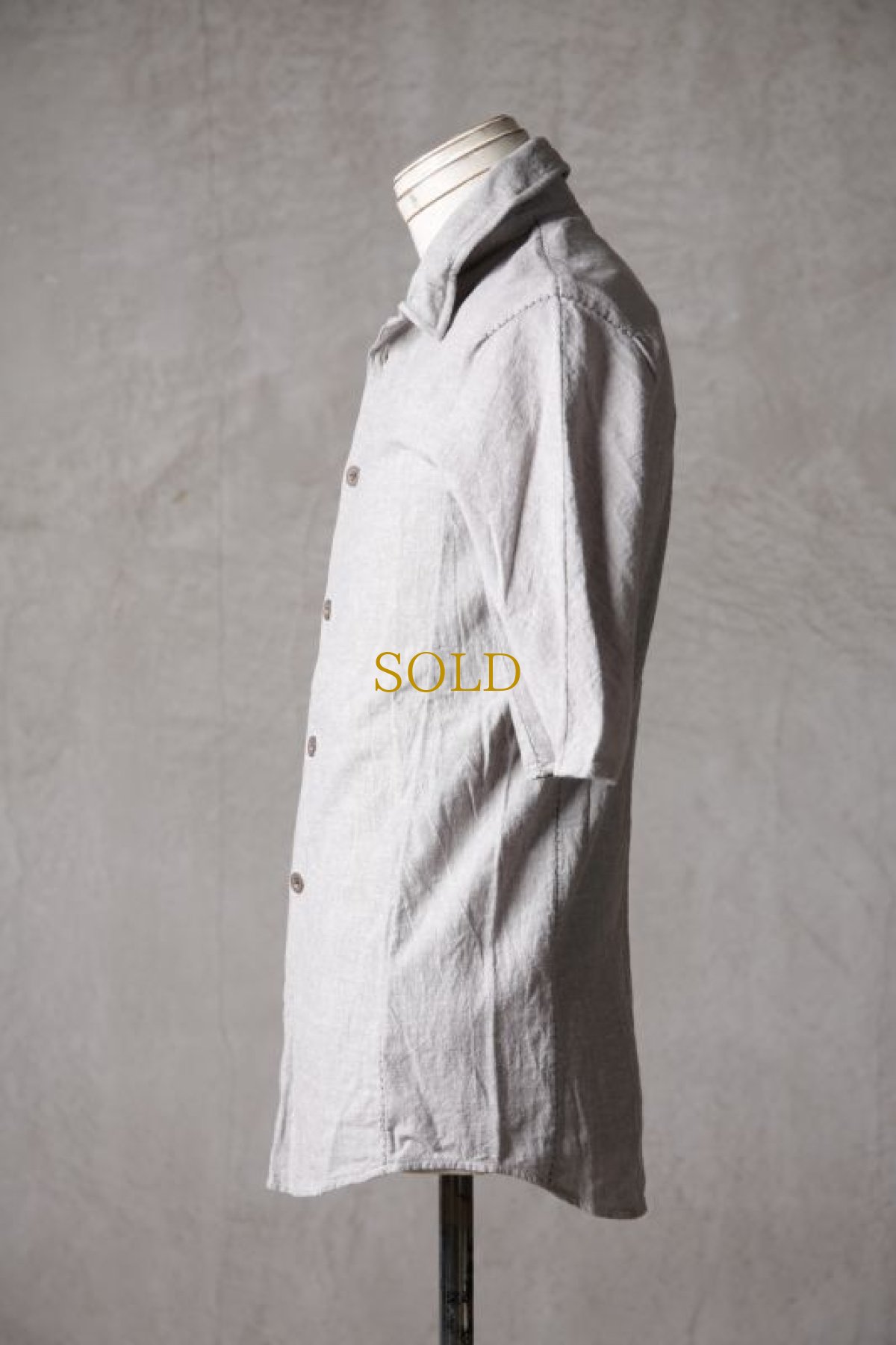 画像5: Thee OLD CIRCUS '' 1973 '' / 423203107 / " Street Corner " / Cotton linen canvas dungarees ハーヴェストハーフスリーブシャツ (5)