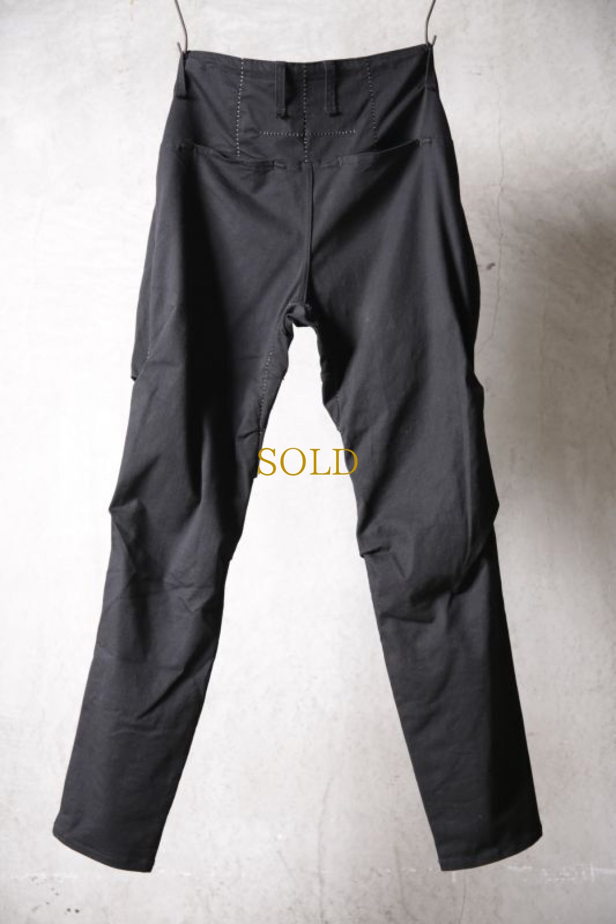 画像7: Thee OLD CIRCUS '' 1973 '' / 423110147 / " Black Ballon " / cotton rayon stretch / pigment dye camouflage ミリタリーワイドジョッパーズパンツ (7)