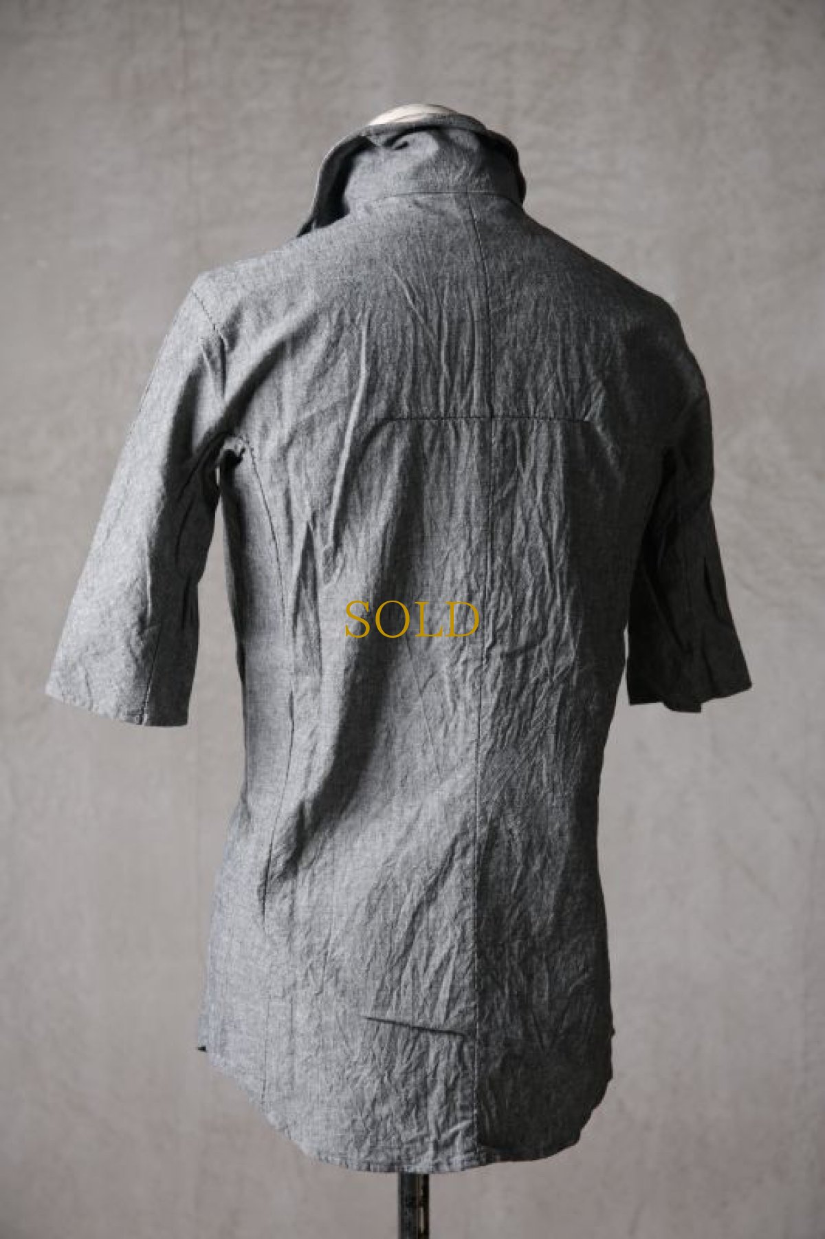 画像17: Thee OLD CIRCUS '' 1973 '' / 423203107 / " Street Corner " / Cotton linen canvas dungarees ハーヴェストハーフスリーブシャツ (17)