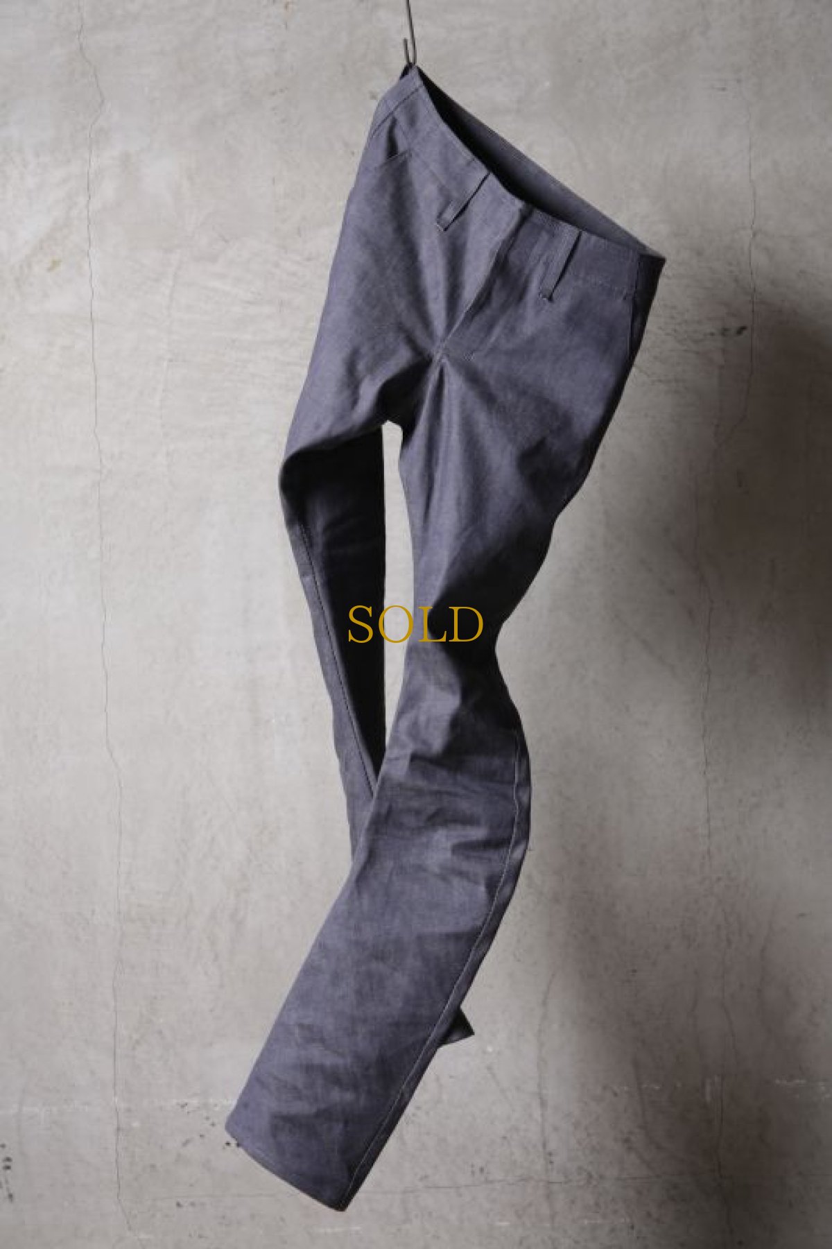 画像2: Thee OLD CIRCUS / F002-212 / Iron Rose / Bar-7 BOOTS CUT PANTS (2)