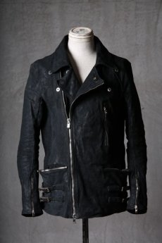 画像28: incarnation / インカネーション " RUST Collection 2023 AW " / Thee Session / 12711-41517 / HORSE LEATHER " BANZAI " W-BREAST RIDERS LINED (28)
