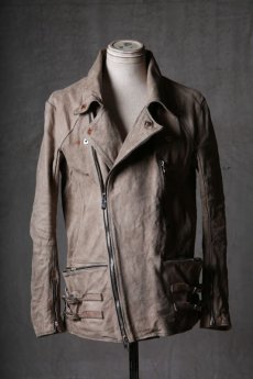 画像22: incarnation / インカネーション " RUST Collection 2023 AW " / Thee Session / 12711-41517 / HORSE LEATHER " BANZAI " W-BREAST RIDERS LINED (22)