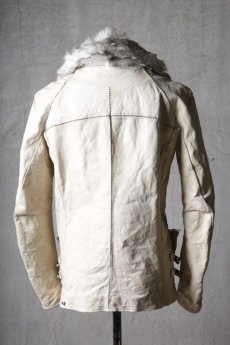画像19: incarnation / インカネーション " RUST Collection 2023 AW " / Thee Session / 12711-41517 / HORSE LEATHER " BANZAI " W-BREAST RIDERS LINED (19)
