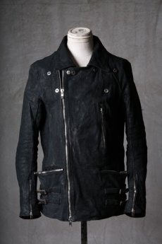 画像27: incarnation / インカネーション " RUST Collection 2023 AW " / Thee Session / 12711-41517 / HORSE LEATHER " BANZAI " W-BREAST RIDERS LINED (27)
