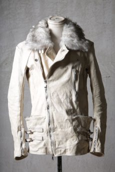 画像17: incarnation / インカネーション " RUST Collection 2023 AW " / Thee Session / 12711-41517 / HORSE LEATHER " BANZAI " W-BREAST RIDERS LINED (17)