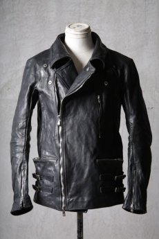 画像9: incarnation / インカネーション " RUST Collection 2023 AW " / Thee Session / 12711-41517 / HORSE LEATHER " BANZAI " W-BREAST RIDERS LINED (9)