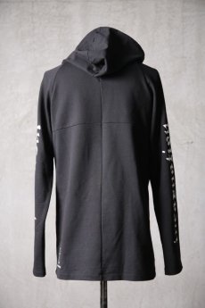 画像4: incarnation / インカネーション / 85-3390 / CO92% EL8% CUT & SAWN HOODED RAGLAN LONG SLEEVE (4)