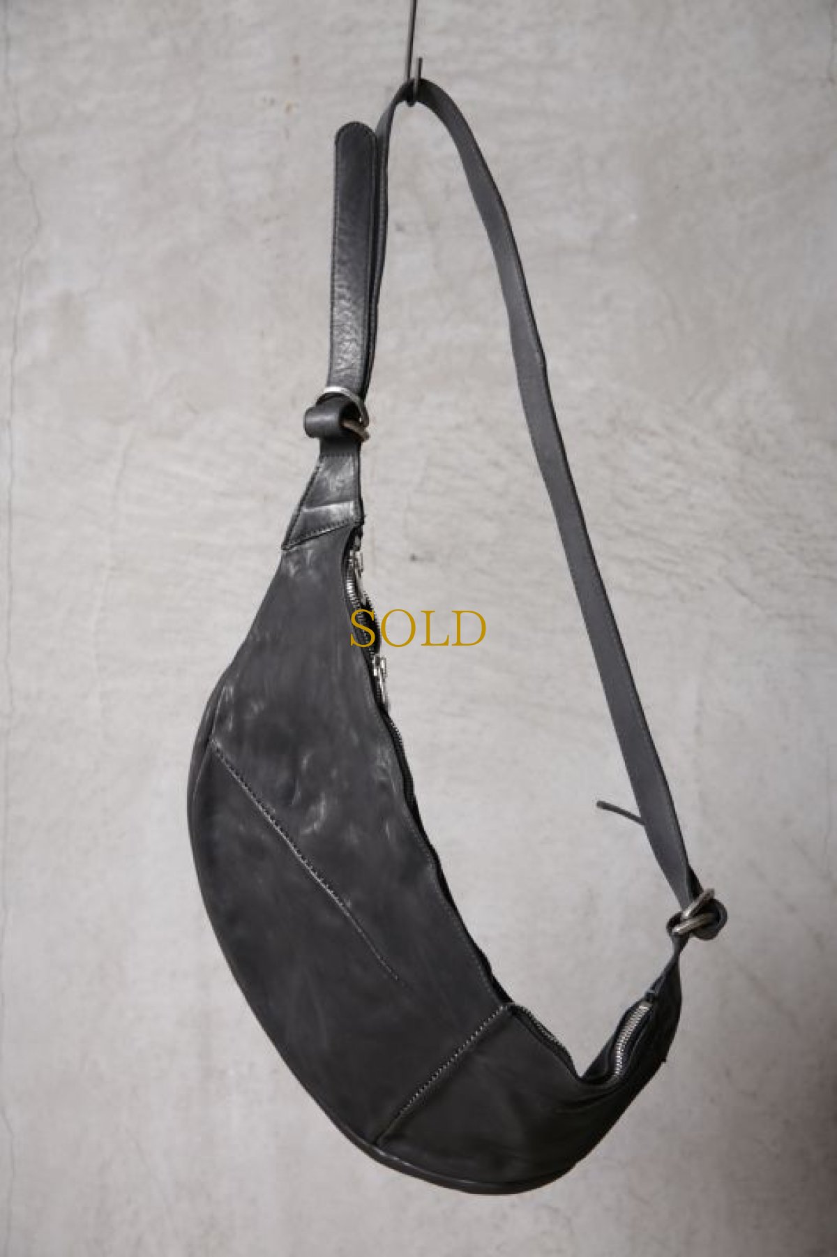 画像4: incarnation / インカネーション / 11V-9757 / HORSE  LEATHER BAG SNAT PACK SP-1 UNLINED (4)