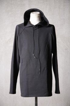 画像2: incarnation / インカネーション / 85-3390 / CO92% EL8% CUT & SAWN HOODED RAGLAN LONG SLEEVE (2)