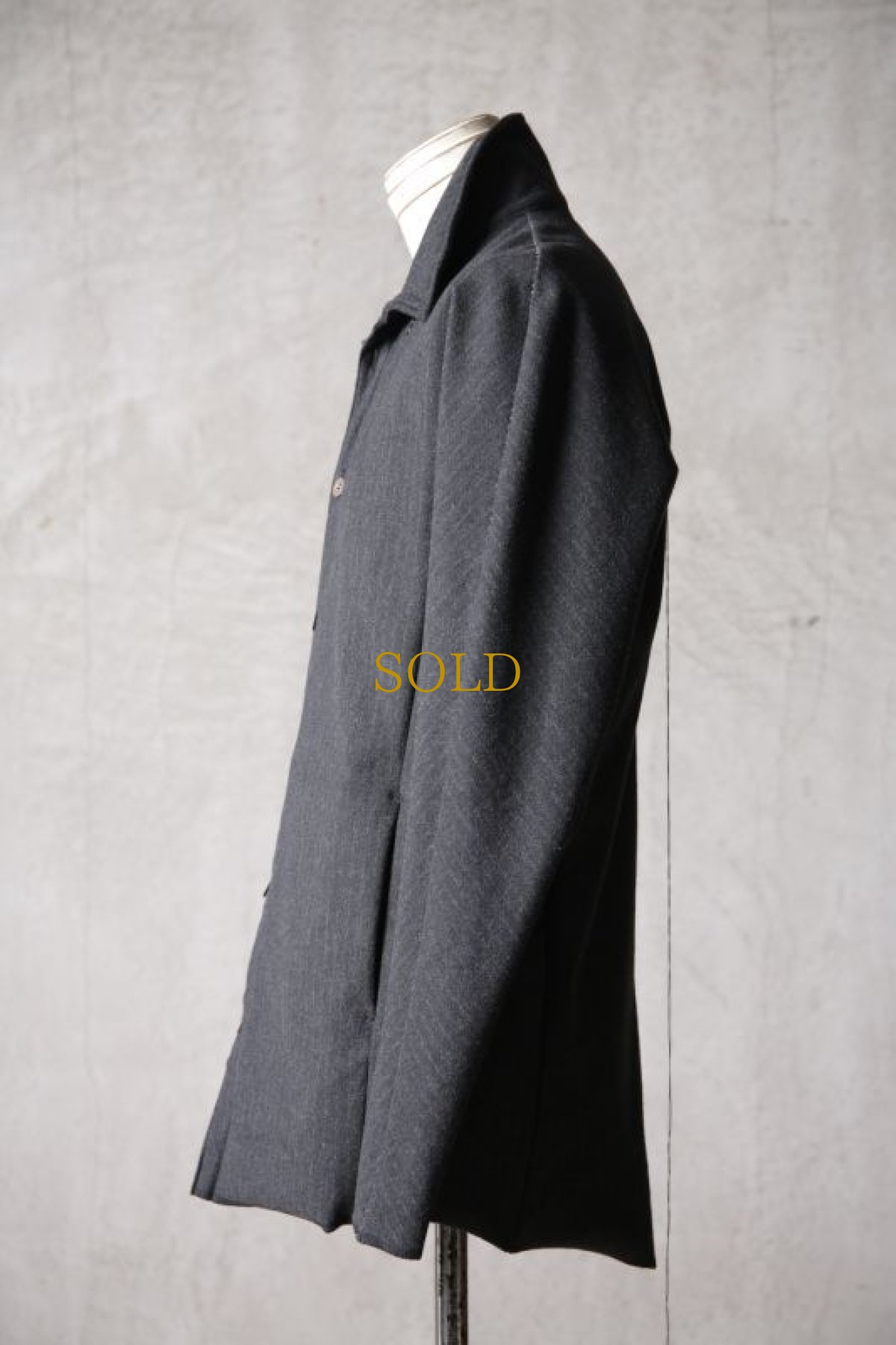 画像5: Wir Lineal / リネアル / KL011-W103 / Protean knit melton Inorganic DRESS SHIRTS / Blinken (5)