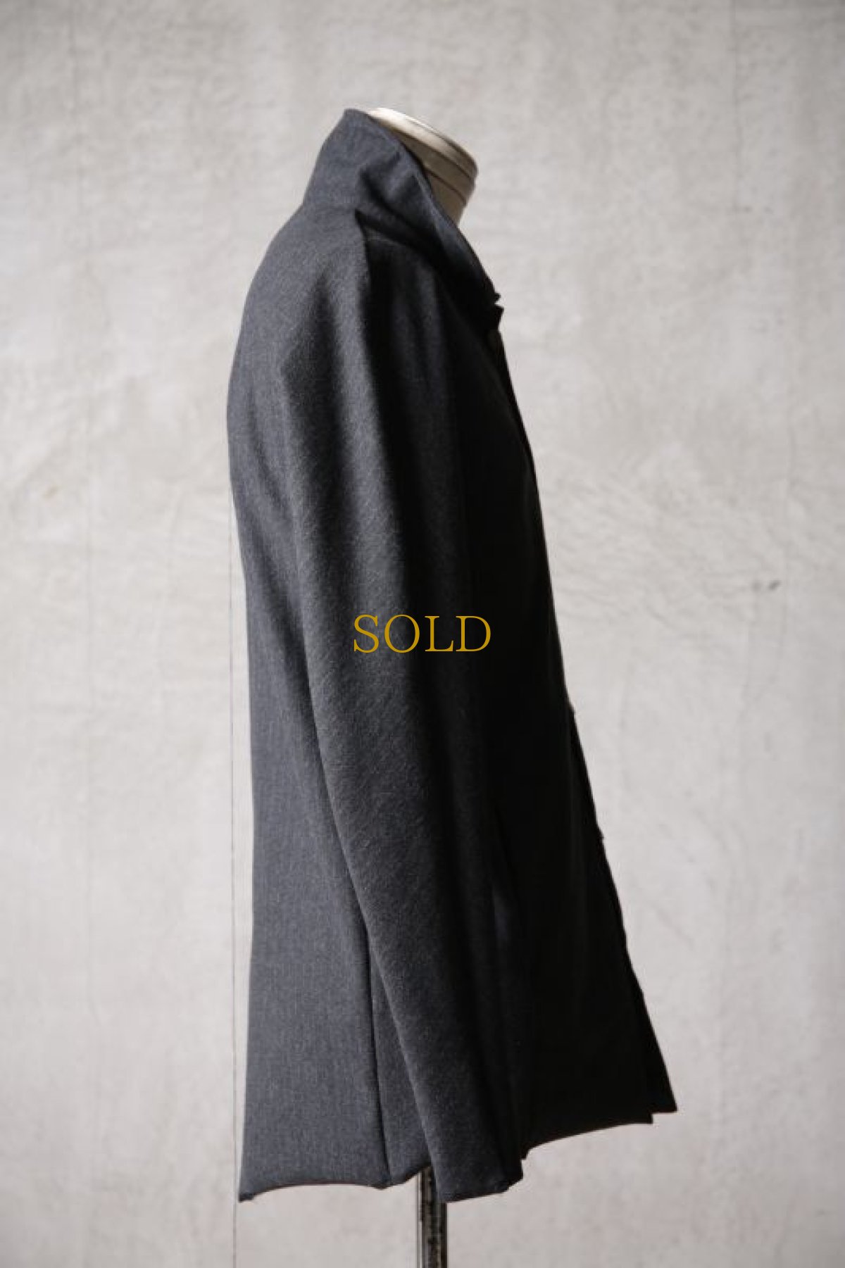 画像6: Wir Lineal / リネアル / KL011-W103 / Protean knit melton Inorganic DRESS SHIRTS / Blinken (6)