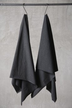 画像11: Wir Lineal / リネアル / KL011-W109 / Protean knit melton Inorganic DRESS ZIP LONG HOODIE / Tropfen (11)