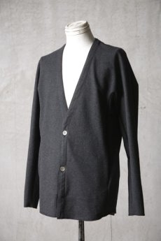 画像3: Wir Lineal / リネアル / KL011-W116 / Protean knit melton Inorganic DRESS CARDIE NC JACKET / Einsam (3)