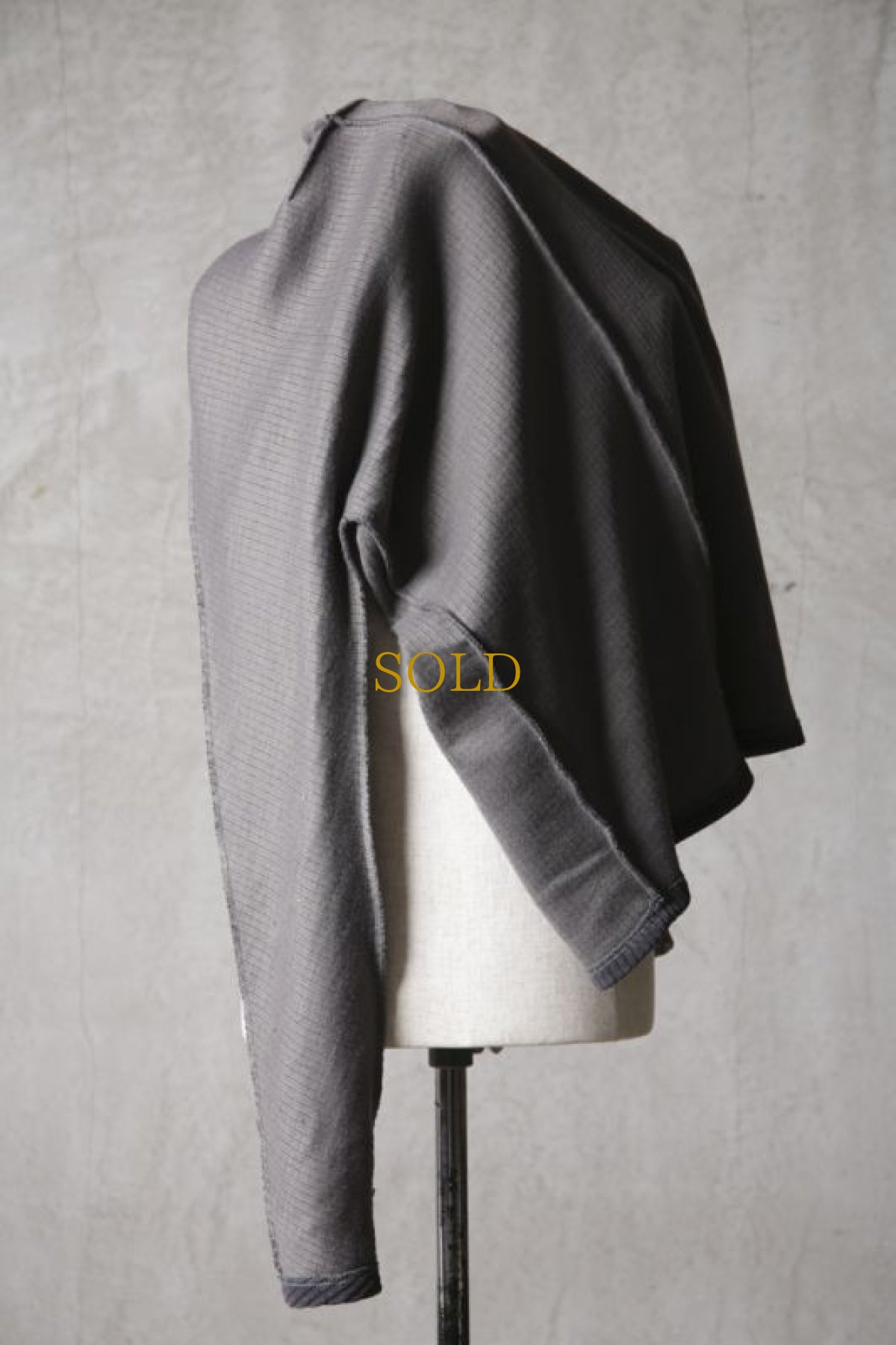 画像10: Wir Lineal / リネアル / KL012-W111 / MordiRoy knit Backcross Calm LONG SLEEVE / Kreuzigung (10)