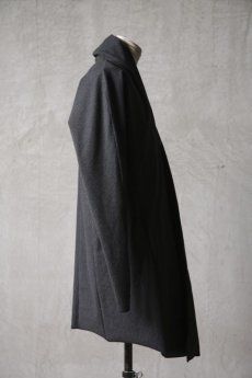 画像7: Wir Lineal / リネアル / KL011-W112 / Protean knit melton Inorganic DRESS CARDIECOAT / Bosch (7)