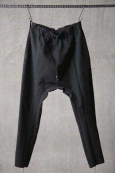 画像1: Wir Lineal / リネアル / 42L4207W106LL / サルエルドレスパンツ #1 / Guckloch (1)