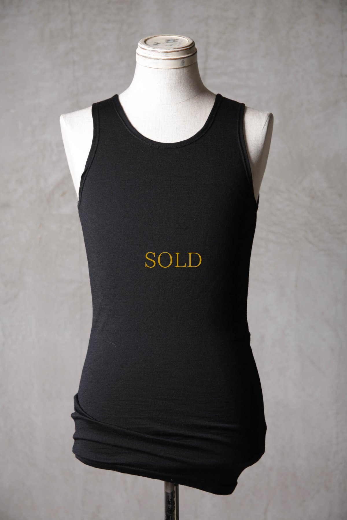 画像10: Thee Old CIRCUS / K002-1001 / SP120 by skin wool 2/72 / Horizontal TANK TOP (10)